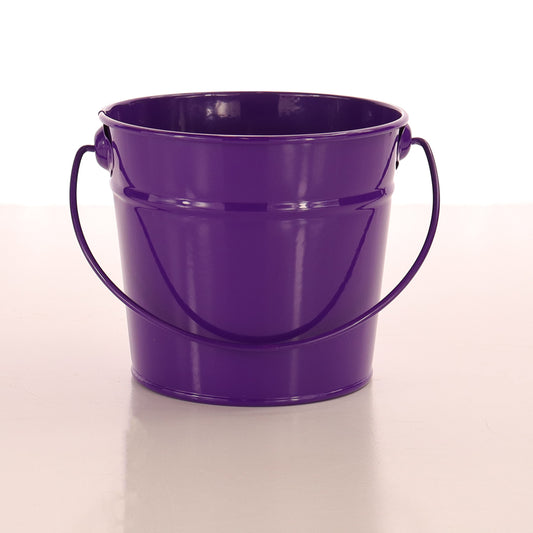Small Tin Bucket - Violet